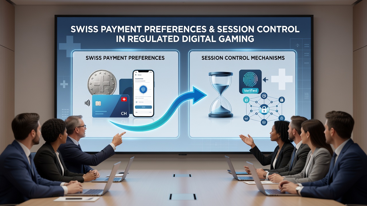 Data visualization showing payment method impact on gaming session lengths in Switzerland